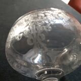 6 old champagne glasses