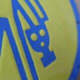 Russian factory signage enamelled plate