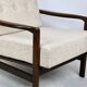 Fauteuil lounge en boucle beige par Z. Baczyk, 1970s