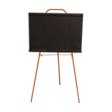 Vintage metal tripod schoolboy table