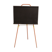 Tableau d'écolier tripode métal vintage