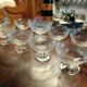 9 coupes a champagne baccarat années 20