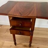 Table de chevet XIXème siècle en acajou
