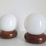Paire de lampes de chevet