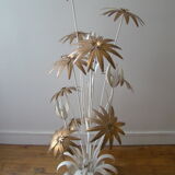 Vintage floral floor lamp Hans Kogl