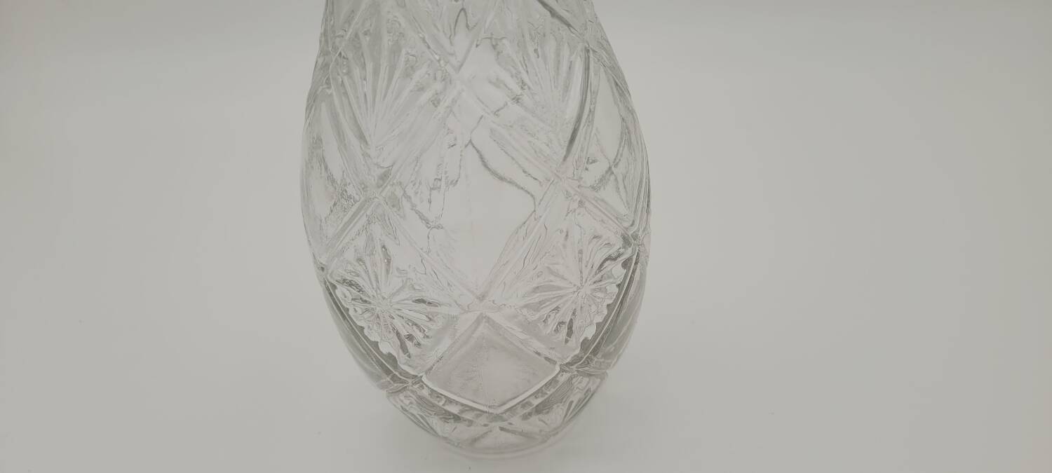 50's molded glass carafe