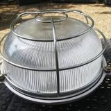 Set of 2 porthole wall lights