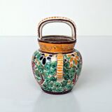 Pitcher Pot Earthenware - dragon decor - Swirling patterns and fantastic creatures - Masse frères