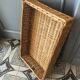Wicker basket of bakery or cinema opener