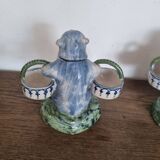 Pair of Keller Guerin salt shakers