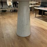 Eros Table in White Marble by Angelo Mangiarotti for Skipper, 1990s