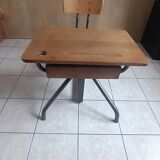 Bureau  d'écolier vintage une place