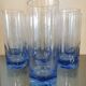 Service de 8 verres à orangeade vintage