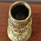 Empire gilded bronze candlestick, 19th century