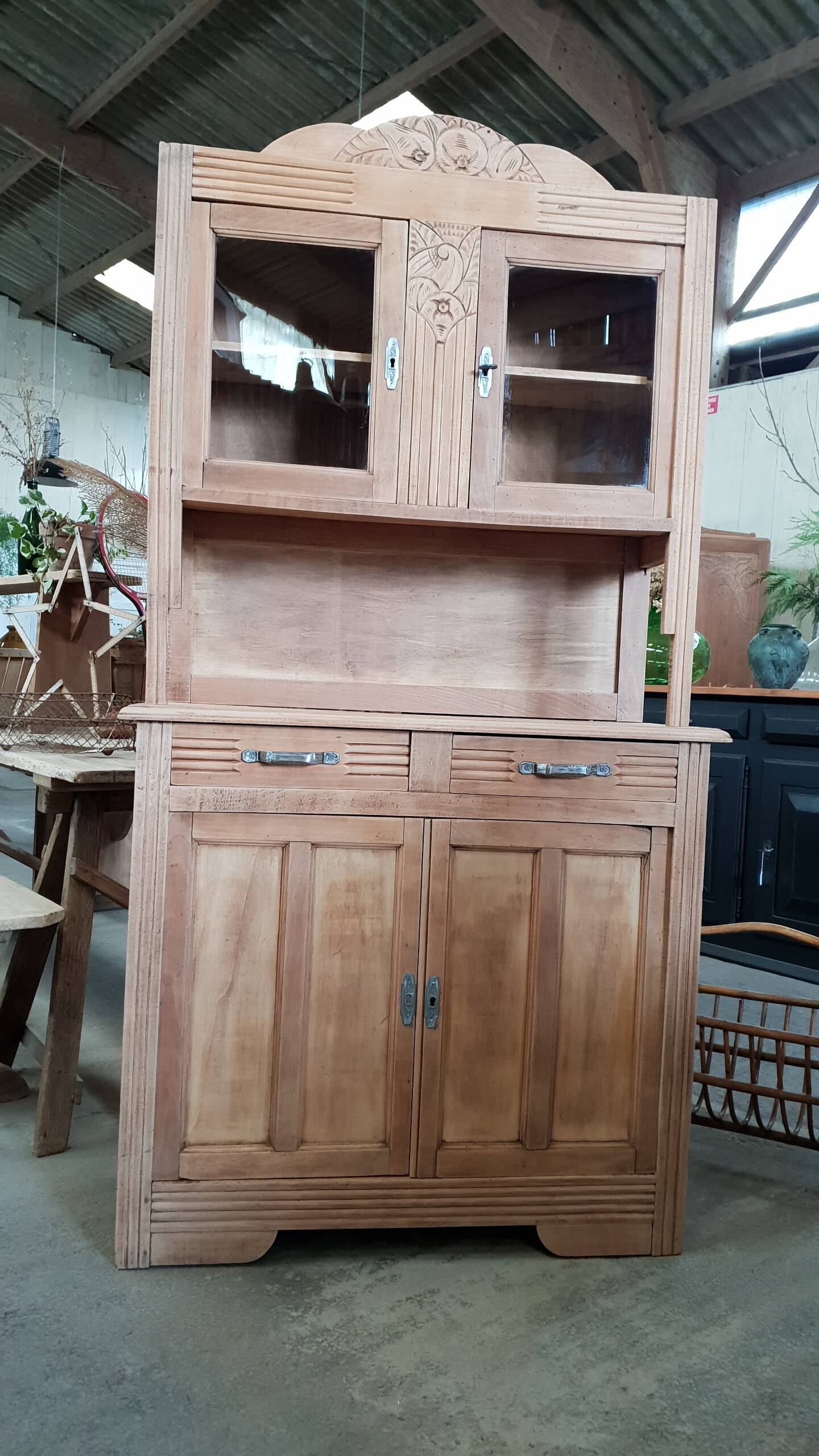 Buffet 2 corps art déco