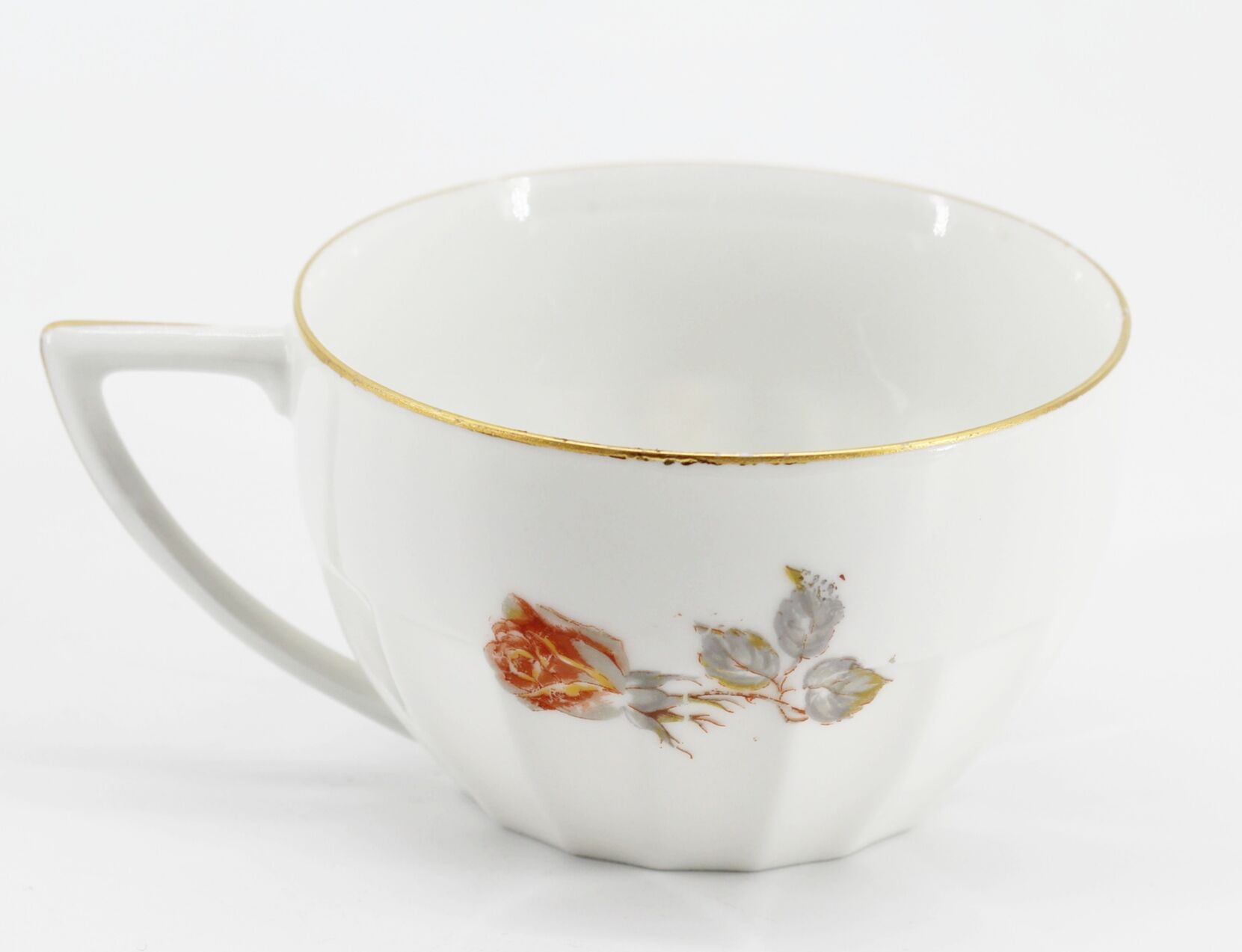 Lot de 2 tasses et sous tasses porcelaine Lamotte