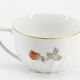 Lot de 2 tasses et sous tasses porcelaine Lamotte