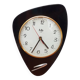 Black formica clock