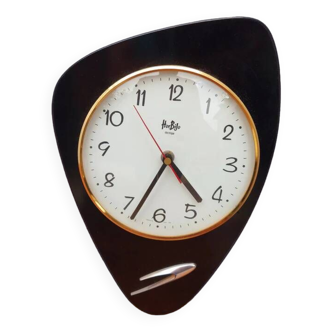 Black formica clock