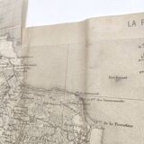 Old map Ile d'Oléron Charente Maritime