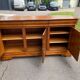 19th century Louis Philippe solid oak sideboard