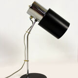 Black & Silver Table Lamp by Josef Hurka for Napako, 1970s