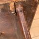 English bamboo side table, 1920s