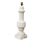Stone baluster lamp base