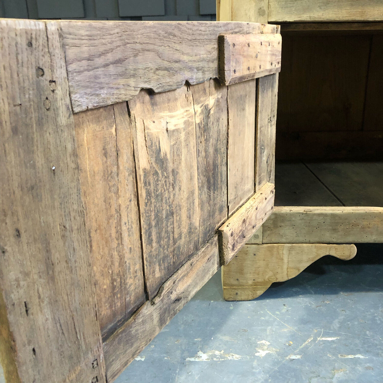 Wooden counter XIXth