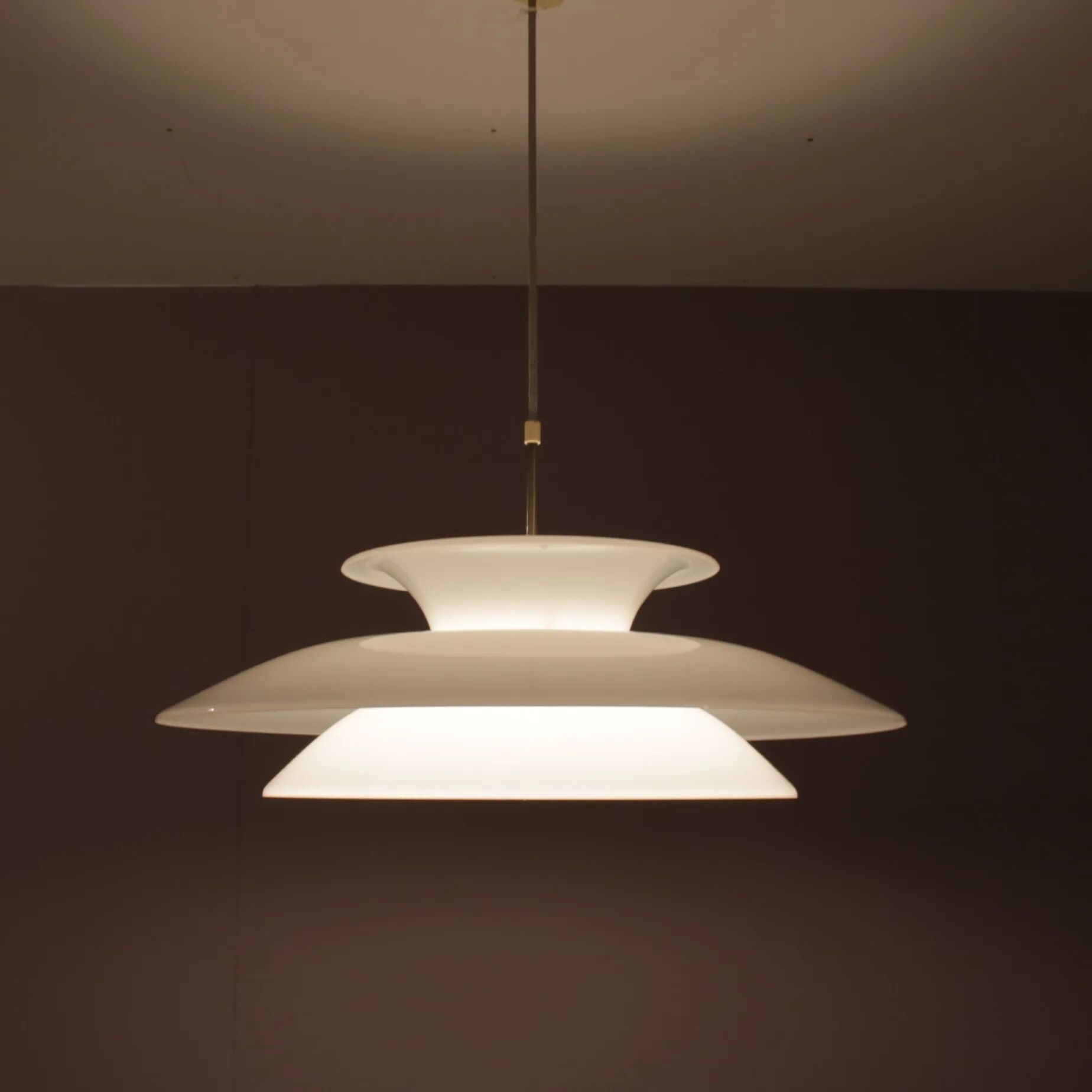 1970s Hanging lamp in Louis Poulsen style from Denmark