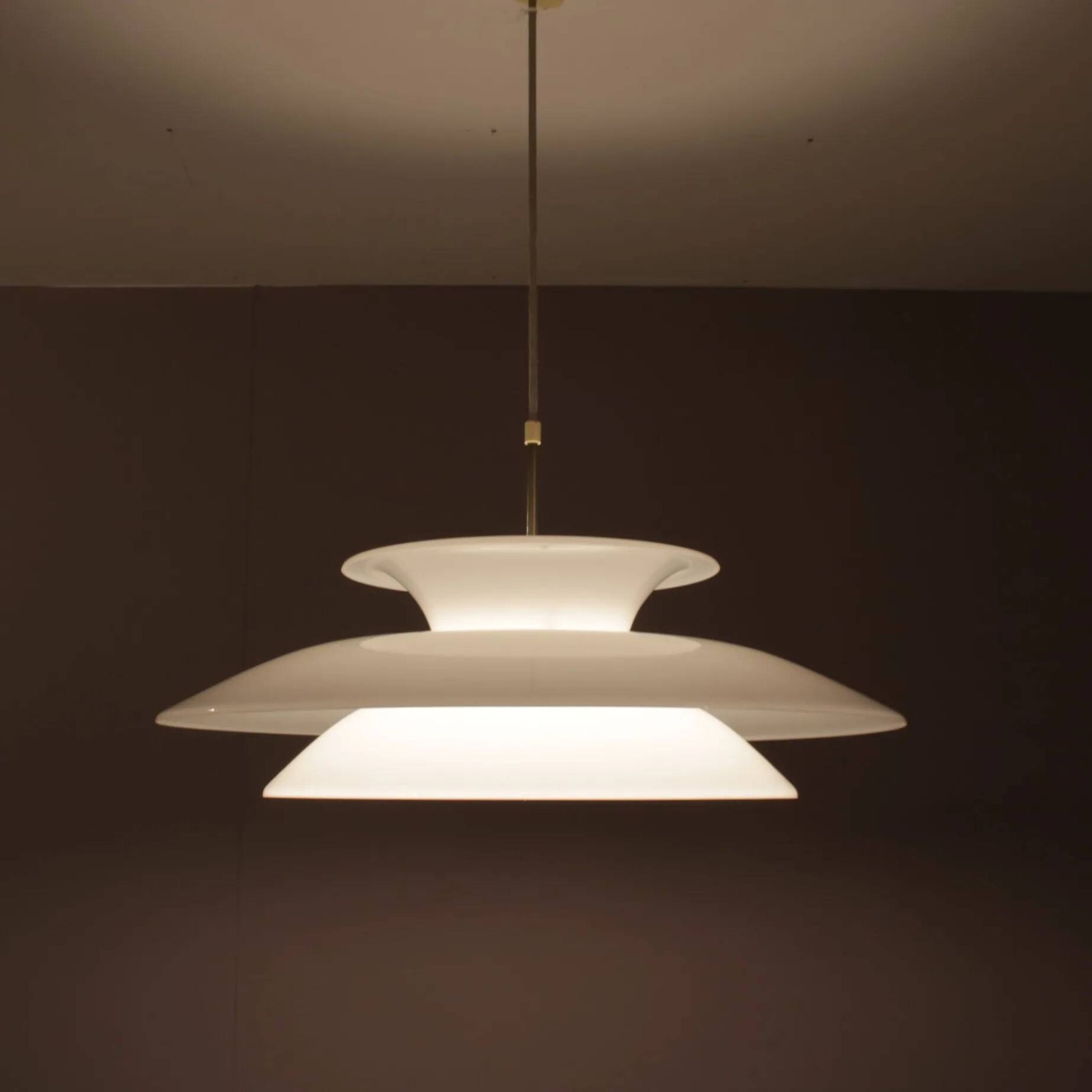 1970s Hanging lamp in Louis Poulsen style from Denmark