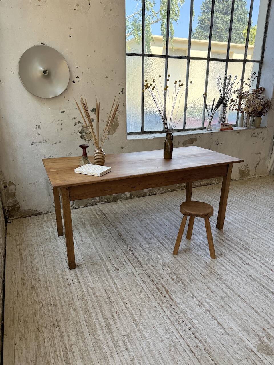 Cherry farmhouse table 1m8