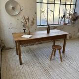 Table de ferme en cerisier
