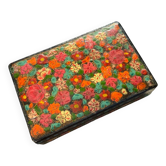 Hand painted wooden box