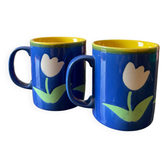 Duo de mugs « just mugs » 80’