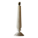 Table lamp in carved alabaster, Italy 1950s