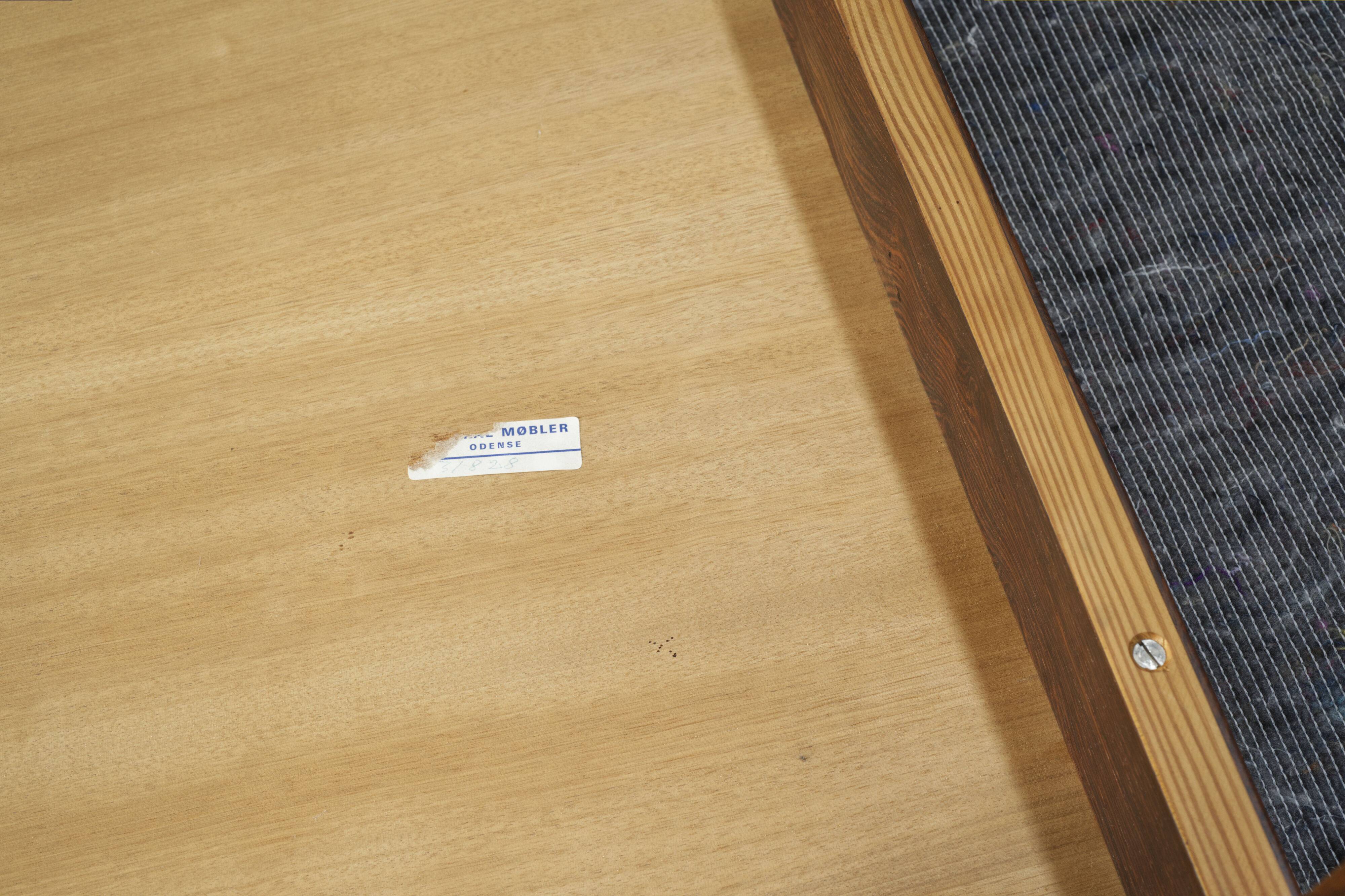 Mid-Century Danish rosewood coffee table, Central Möbler