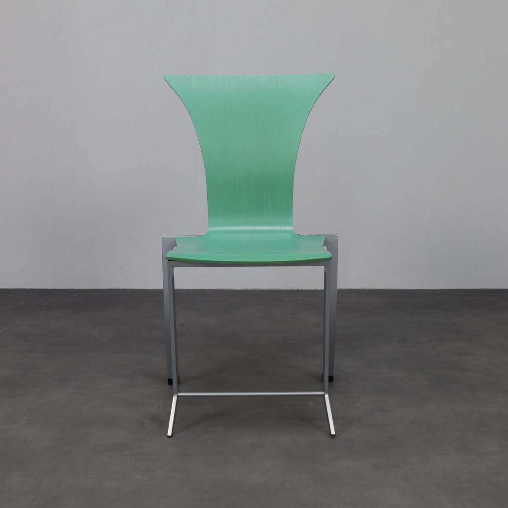 KFF – Karl Friedrich Förster set of 4 Postmodern Dining Chairs, 1990s