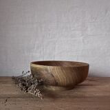 Set of 2 oak bowls