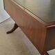 Bureau cuir anglais acajou
