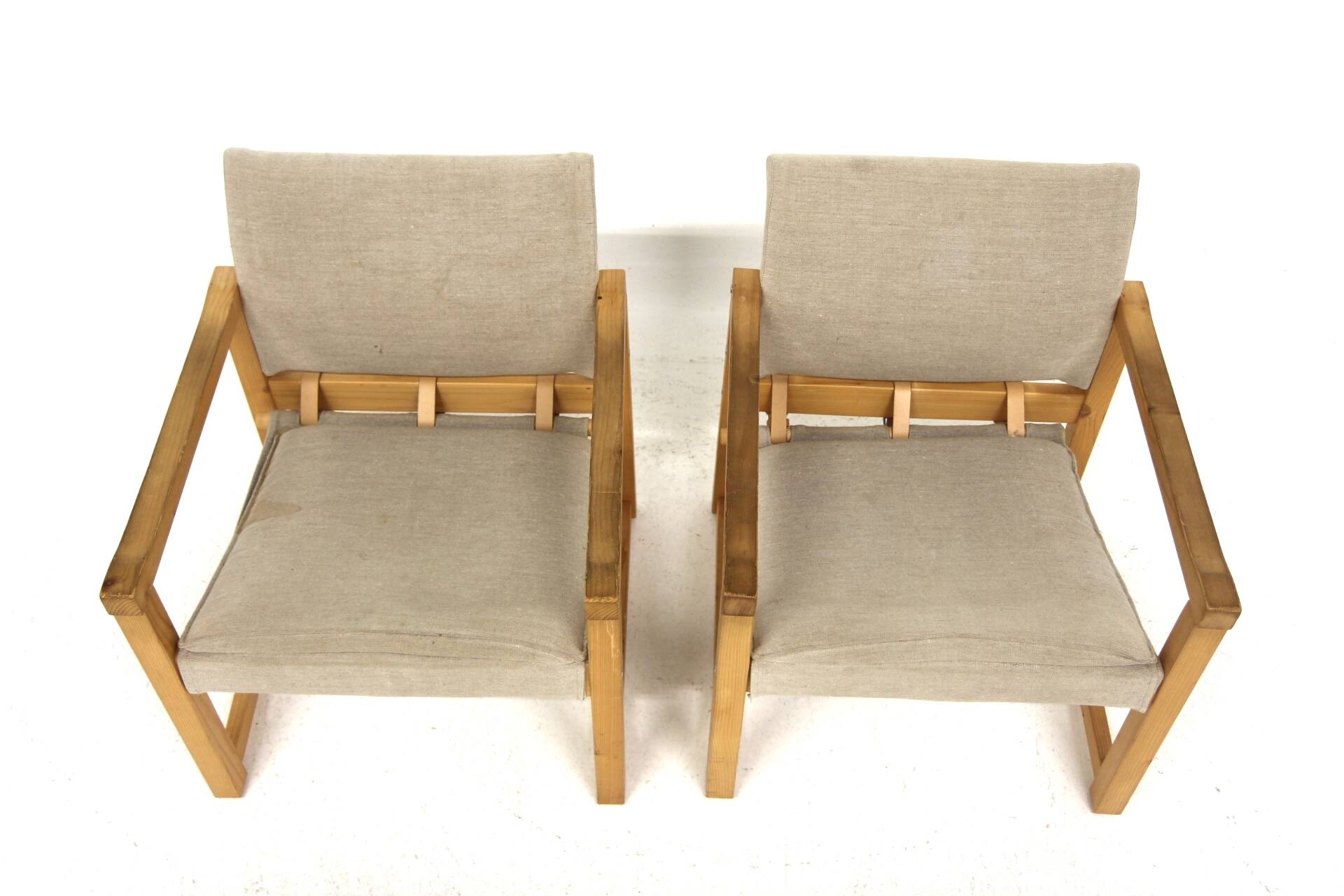 Set of 2 vintage "Diana" armchairs, Karin Mobring, Möbel-Ikea, 1970s