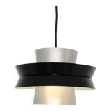 Silver lamp in the Trava style by Carl Thore, 1960s