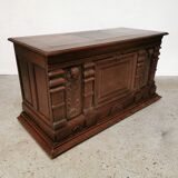 Oak office counter