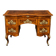 Antique baroque-style desk from Dresden with five drawers.