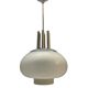 Large Large Chrome Murano Glass Pendant, 1970s
