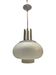 Large Large Chrome Murano Glass Pendant, 1970s