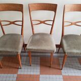 Lot de 6 chaises vintage