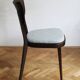 Ensemble de quatre chaises de salle à manger du milieu du siècle des années 1960 par TON