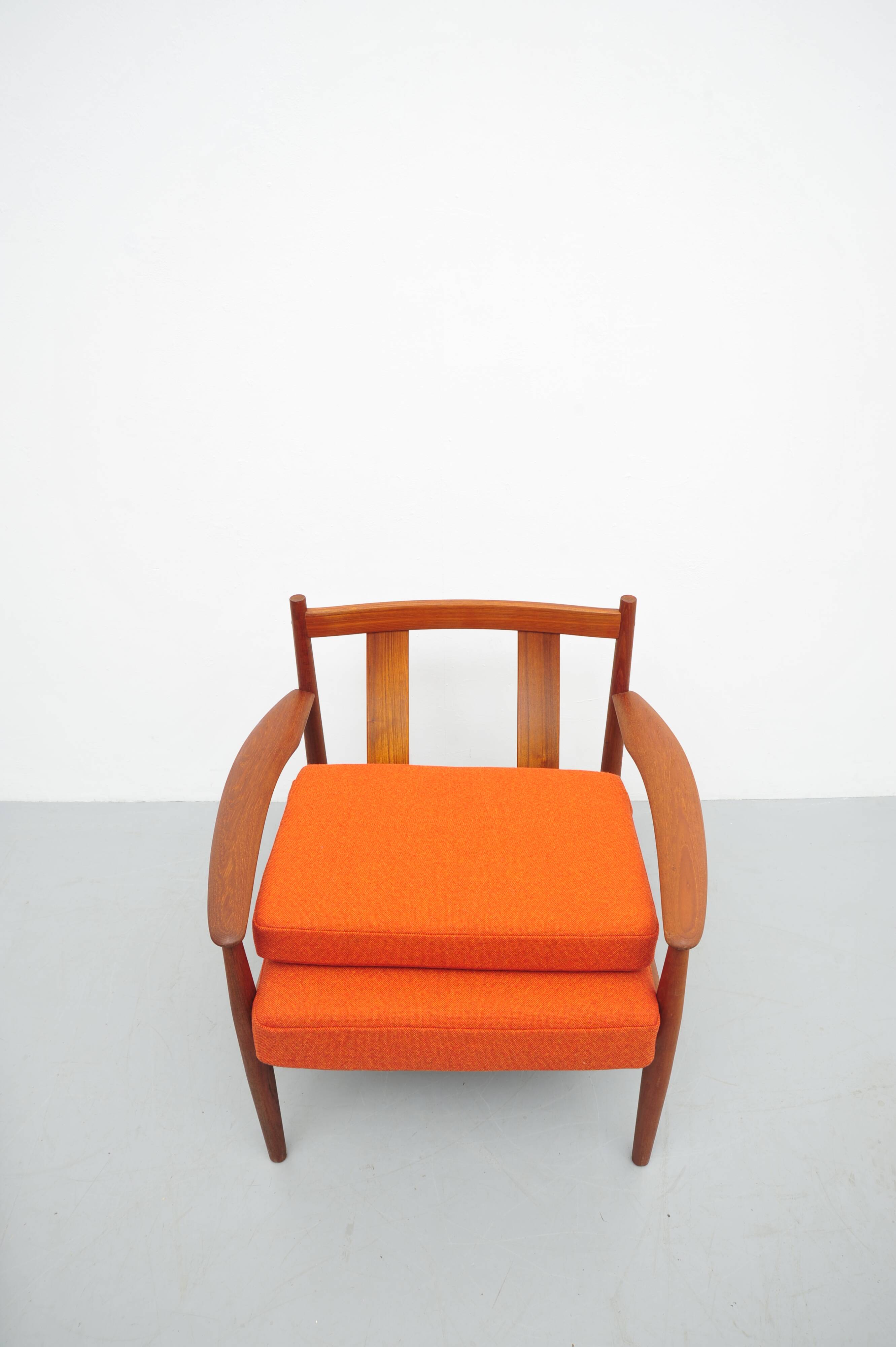 Easy Chair in Teak by Grete Jalk for France & Son, 1950s