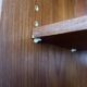 Vintage mid century modern bookcase Scandinavian style